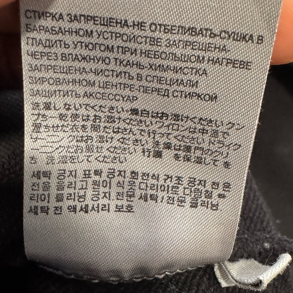 Dior SS20 Daniel Arsham Fade 3D Crewneck Black and White Logo Sweatshirts Sz S - Picture 13 of 13